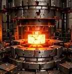 Closed die forging