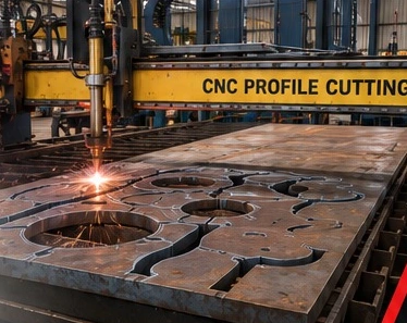 CNC profile cutting