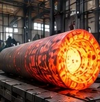 Open die forging