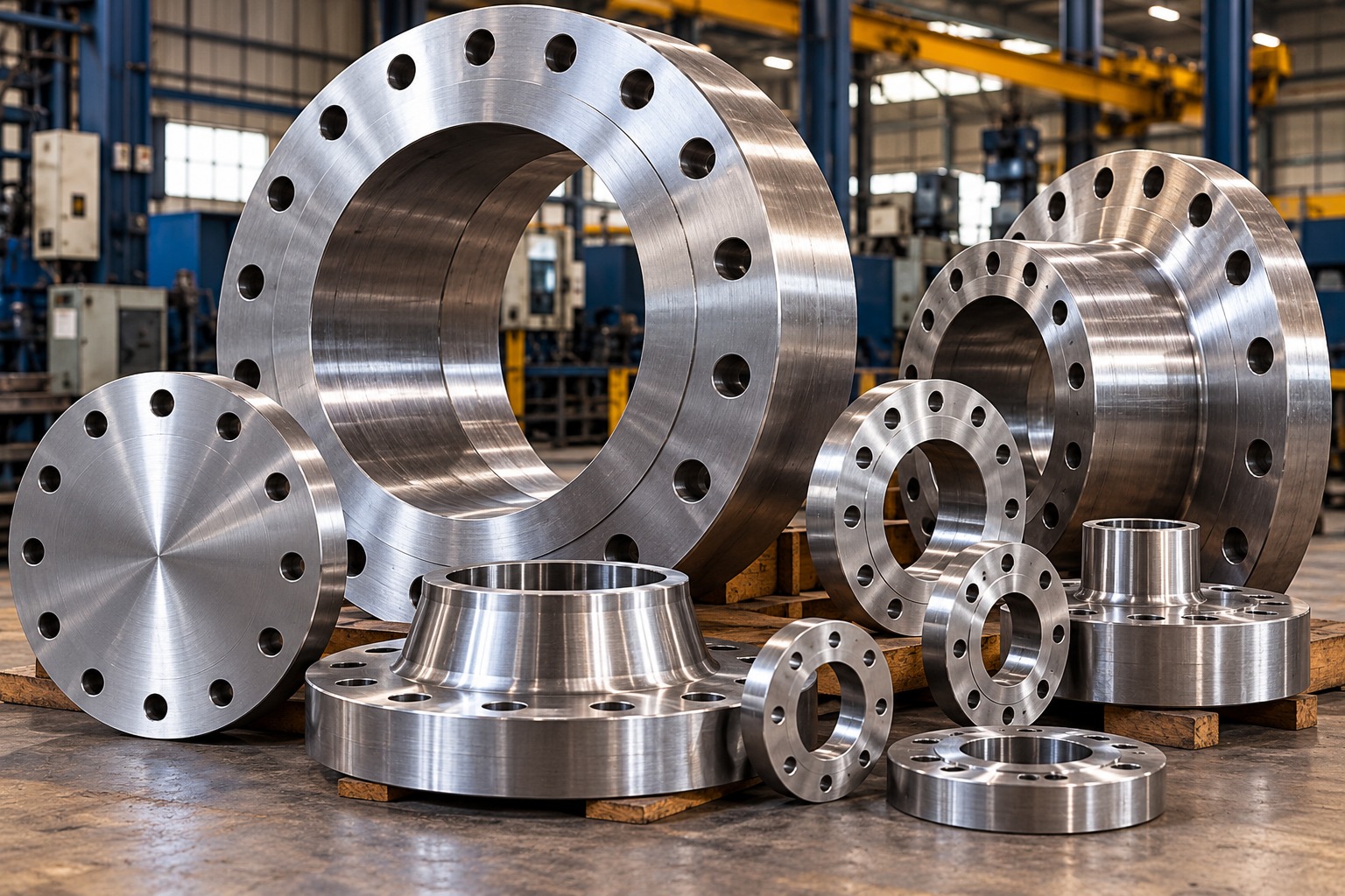 Heavy flanges