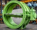 Green butterfly valve body
